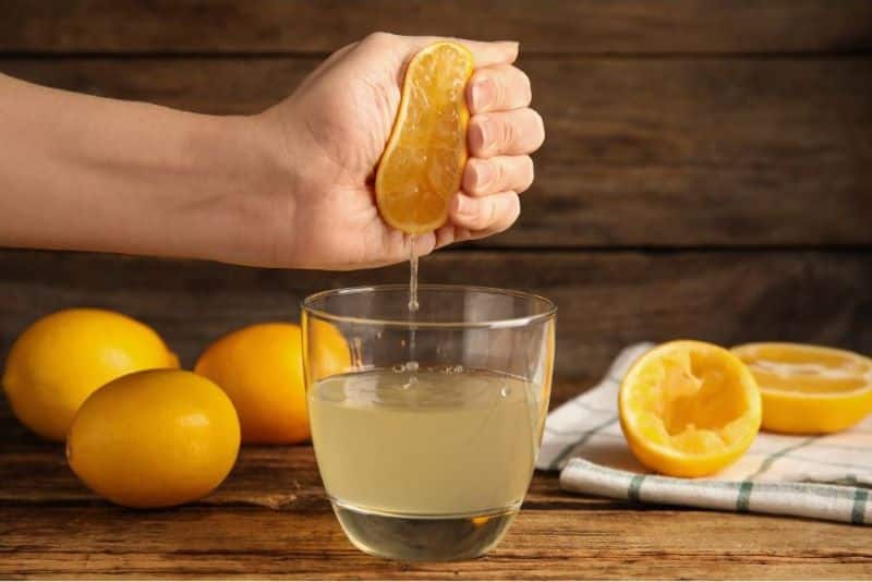 lemon juice for cleaning clogged drain