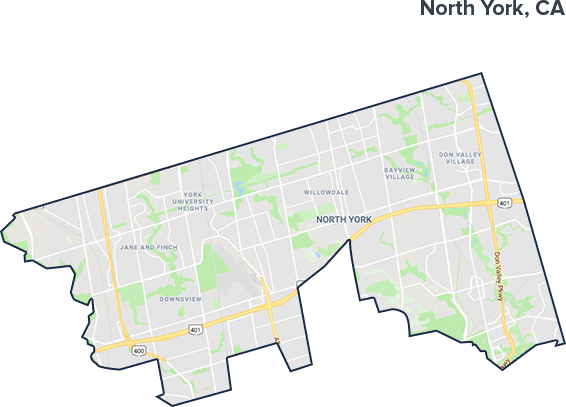 North York Map