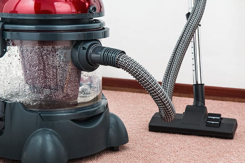 vacuum after construction